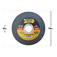Disco Corte Inox 115mm: 50 Unidades Profissionais - imagem 2