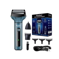 Kemei 1433: Barbeador 3 em 1 Profissional - imagem 2
