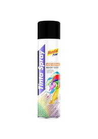 Tinta Spray Preto Fosco Mundial Prime 400ml: Acabamento Profissional e Durabilidade - imagem 1