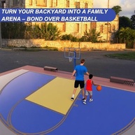 Kit de Estêncil para Quadra de Basquete - Fácil Instalação, Tinta Spray, Design Profissional - imagem 5