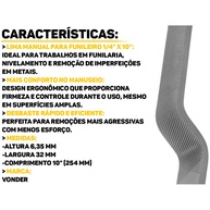 Lima Manual Vonder 10”: Desbaste e Acabamento Profissional - imagem 2
