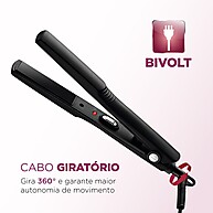 Prancha Mondial P-15 Tourmaline Ceramic: Alisamento Profissional - imagem 2