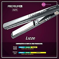 Prancha Lizze Premium: Alisamento Profissional - imagem 2