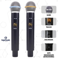Microfone Sem Fio Dylan DW602 Max: Áudio Profissional! - imagem 2