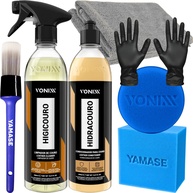 Kit Completo Vonixx: Limpeza e Hidratação Profissional para Couro (Bancos, Jaquetas e Acessórios) - imagem 1