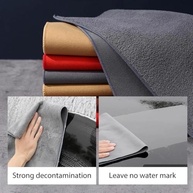 Toalha de Secagem de Carro Super Absorvente 2025 - Microfibra Dupla Face para Limpeza Profissional - imagem 5
