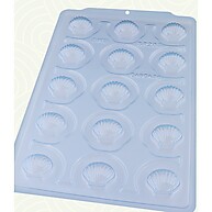 Forma Silicone Concha: 15 Cavidades Profissional - imagem 2