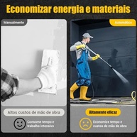 Pistola de Pintura Airless 3700W: Compressor de Ar Profissional com Bateria para Pintura Uniforme e Rápida - imagem 4