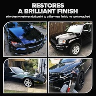 Carfidant Removedor de Arranhões para Carro - Kit Profissional de Polimento com Almofada e Microfibra - imagem 5