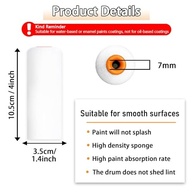 Kit com 10 Capas de Rolo de Espuma 10cm - Alta Densidade para Pintura Profissional - imagem 3