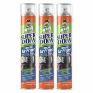 Kit 3 Limpa Air Fryer Super Dom 250ml - Desengordurante Profissional para Fritadeira - imagem 2