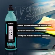 Kit Polimento Profissional Vonixx V10 V20 V30 - Sistema Completo para Pintura Automotiva - imagem 4