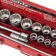 Soquetes Estriados 3/4 Pol. 20 Peças MTX: Complete Seu Kit Profissional - imagem 2