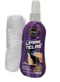 Kit Limpa Telas 100ml + Pano Microfibra - Limpeza Profissional para TV, Monitor, Celular e Tablets - imagem 4