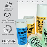 BOPP Brilho A4: Laminação Profissional! - imagem 1