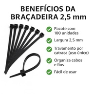 profissional-organizacao-preta-kit-duradoura-e-nylon-a-abracadeiras-100-25x100mm-a