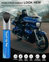 Tinta de Retoque Harley-Davidson Midnight Pearl - Pintura Profissional para Moto - imagem 3