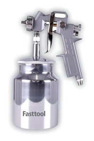 Pistola de Pintura Profissional 1.5mm 1L: Acabamento Impecável em Qualquer Superfície! - imagem 1