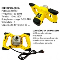 Misturador de Argamassa e Tinta: Potência Profissional - imagem 2