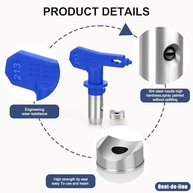 Dent-de-lion 5 Pontas de Pulverização Reversíveis - Kit Profissional para Pulverizador Sem Ar - imagem 5