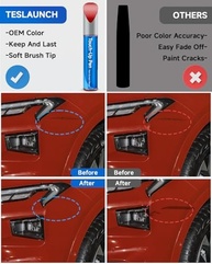 Tinta de Retoque Vermelha PQ Race para Ford - Cor Exata e Reparo Profissional de Arranhões - imagem 3