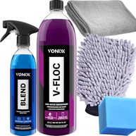 Kit Completo Vonixx: Cera Blend Spray Carnaúba + Shampoo V-Floc 1,5L para Brilho e Limpeza Profissional - imagem 2