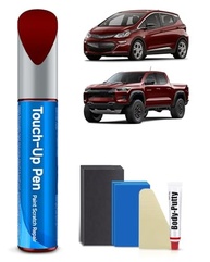 Kit de Tinta de Retoque Chevrolet - Cor Vermelha Cajun - Reparo Profissional de Arranhões e Lascas - imagem 2
