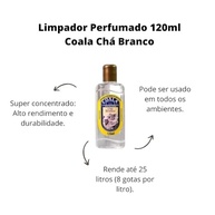 Limpador Perfumado Concentrado Coala 120 ml - Limpeza Profunda Multiuso com Aroma Duradouro - imagem 3