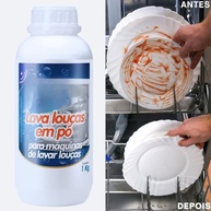 Detergente para Máquina de Lavar Louça em Pó - 1kg | Limpeza Profunda com Oxigênio Ativo - imagem 4