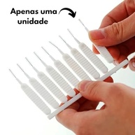 Escovinha Desentupidora para Chuveiro e Fogão - Limpeza Profunda e Fácil de Orifícios - imagem 3