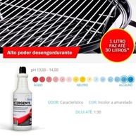 Chef Detergente Desengordurante Alcalino 1L - Potência Profissional para Limpeza Profunda - imagem 4