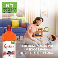 Lysoform Original 2L - Desinfetante Líquido para Limpeza Profunda e Segura - imagem 5