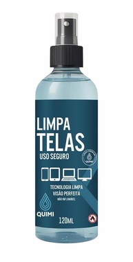 Limpa Telas Quimivida - Limpeza Profunda e Segura para Celulares, Monitores e TVs - imagem 1