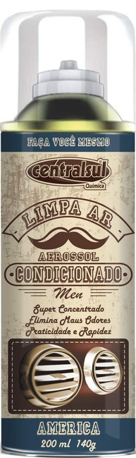 Centralsul Limpa Ar Condicionado América 200ml: Frescor e Higiene Profunda - imagem 1