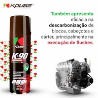 Descarbonizante K90 Slow Drying Koube 300ml: Limpeza Profunda e Eficaz - imagem 5