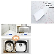 Kit com 10 Esponjas Mágicas de Melamina 10x7x3 cm - Limpeza Profunda sem Esforço - imagem 5