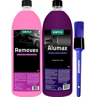 Kit Removex Alumax Desincrustante Automotivo 1,5L + Pincel Yamase - Limpeza Profunda de Carrocerias e Chassis - imagem 1