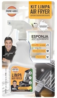 Kit Limpa Air Fryer Prime Grill - Limpeza Profunda e Segura para Fritadeiras - imagem 2