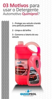 Detergente Automotivo com Cera 5L: Limpeza Profunda, Proteção e Brilho Tripla Ação - imagem 2