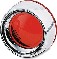 Bisel Profundo Kuryakyn 2109: Personalize suas Luzes de Seta Harley-Davidson (Cromado/Vermelho) - imagem 2