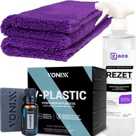 Kit Rezet + V-Plastic + Pano Microfibra - Tratamento Profundo para Pintura Automotiva - imagem 1