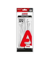 Abraçadeiras de Nylon Adere 150mm Branco: Organização e Segurança para Seus Projetos - imagem 1