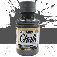 Tinta Chalk True Colors 100ml Cinza Granito - Acabamento Fosco Aveludado para Projetos de Restauração - imagem 2