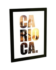 Quadro Decorativo Rio de Janeiro - Carioca Estilo | Moldura Pronta com Arte em Alta Definição - imagem 2