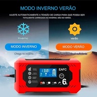 Carregador Inteligente 12V 6A: Mantenha a Bateria do Seu Veículo Sempre Pronta! - imagem 5