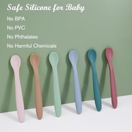 Conjunto de 6 Colheres de Alimentação em Silicone – Seguras, Resistentes e Prontas para o Dia a Dia - imagem 5