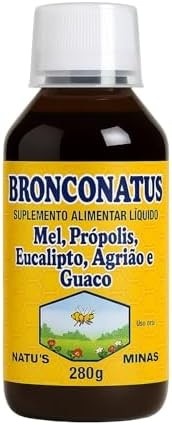 Xarope Bronconatus (Mel, Própolis, Agrião, Guaco) 280g - Natus Minas - imagem 3