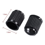 Kit 10 Tampas Válvula Pneu Preto Universal - Proteção e Estilo para Carros e Motos - imagem 5
