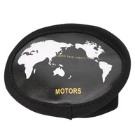 Tampa de Pneu Sobressalente Couro PU Domary RC - Estilo e Proteção para seu Carro RC (115-120mm) - imagem 2