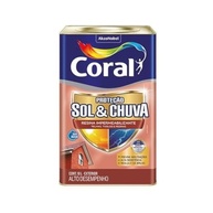 Kit Tinta Coral Sol & Chuva 18L Branco + Trincha: Acabamento Impecável e Proteção Duradoura - imagem 2